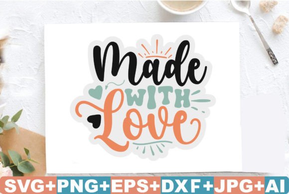 Download Made with Love Stickers - Love stickers Collection