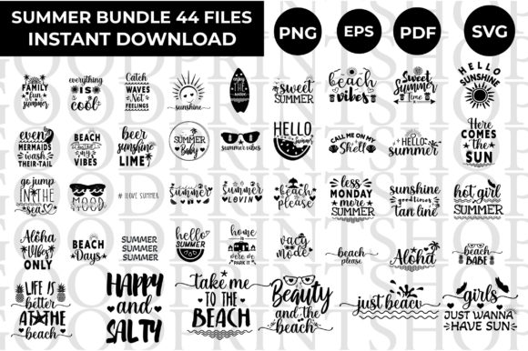 Download 44Funny Summer SVG Bundle,watermelon Svg - Funny summer svg bundle Collection