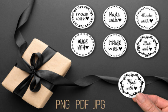Download Made with Love Stickers PNG Clipart - Love stickers Collection